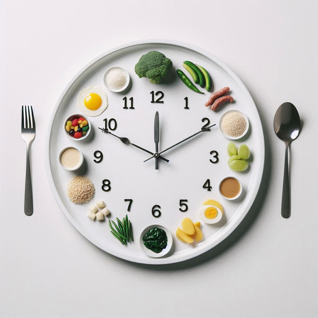 Abstract preparation line with gentle nodes